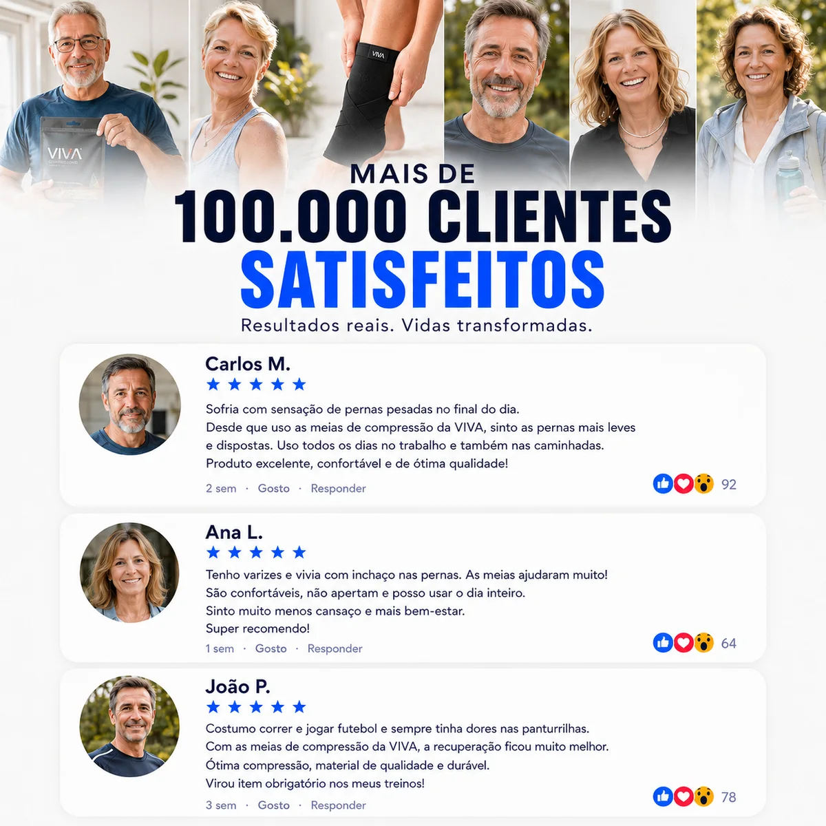 Meias de Compressão VIVA™ — foto 4
